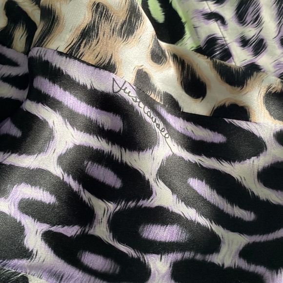just cavalli silk leopard print pants - Picture 3 of 6